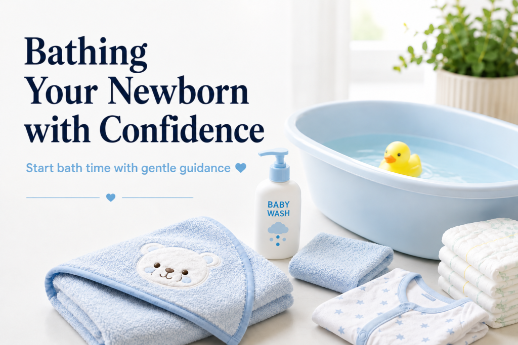 Bathing Your Newborn with Confidence