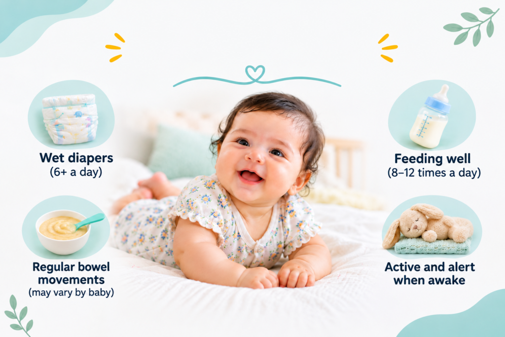 Common causes of newborn weight loss, including fluid loss, bowel movements and feeding.